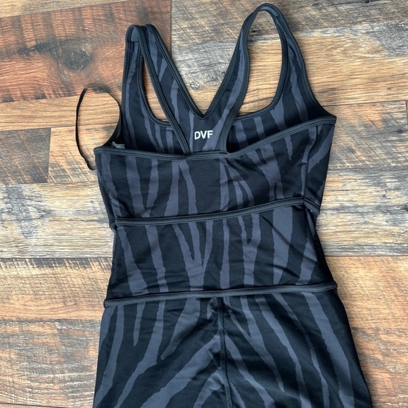 DVF Target Full Length Bodysuit/ Jumpsuit Size XS - Picture 7 of 11